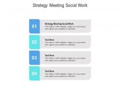 Strategy meeting social work ppt powerpoint presentation slides show cpb