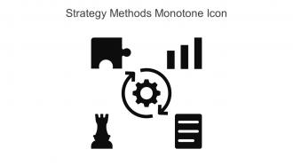 Strategy Methods Monotone Icon In Powerpoint Pptx Png And Editable Eps Format