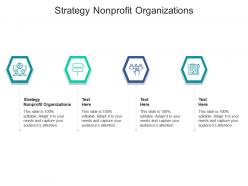 Strategy nonprofit organizations ppt powerpoint presentation infographics icons cpb