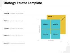 Strategy palette template ppt powerpoint presentation infographic template picture