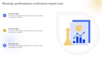 Strategy Performance Evaluation Report Icon
