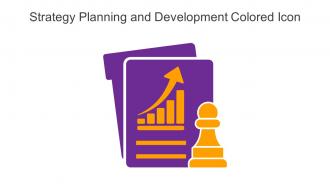 Strategy Planning And Development Colored Icon In Powerpoint Pptx Png And Editable Eps Format