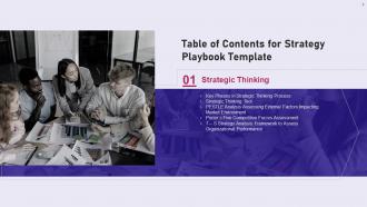 Strategy playbook powerpoint presentation slides