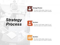 Strategy process ppt powerpoint presentation gallery influencers cpb