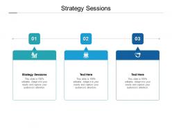 Strategy sessions ppt powerpoint presentation summary example file cpb