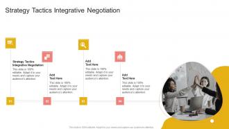 Strategy Tactics Integrative Negotiation In Powerpoint And Google Slides Cpb