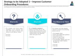 Strategy to be adopted 1 customer turnover analysis business process outsourcing company