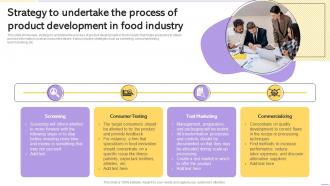 Strategy To Undertake The Process Of Product Development In Food Industry