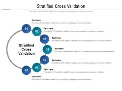 Stratified cross validation ppt powerpoint presentation summary outline cpb