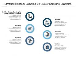 Stratified random sampling vs cluster sampling examples ppt powerpoint presentation cpb