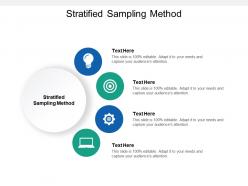 Stratified sampling method ppt powerpoint presentation infographic template picture cpb