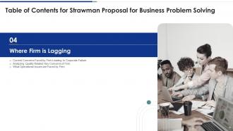 Strawman proposal for business problem solving powerpoint presentation slides