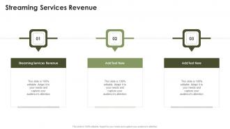 Streaming Services Revenue In Powerpoint And Google Slides Cpb