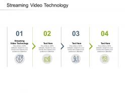 Streaming video technology ppt powerpoint presentation infographics master slide cpb
