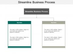 Streamline business process ppt powerpoint presentation styles maker cpb