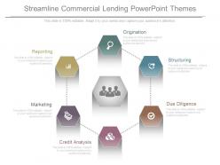 Streamline commercial lending powerpoint themes