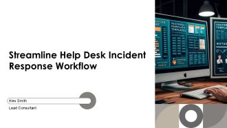 Streamline Help Desk Incident Response Workflow PPT Structure AT