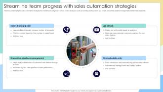 Streamline Team Progress With Sales Automation Strategies