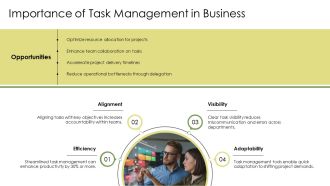 Streamline With Task Management Solutions PPT Summary AT Template Colorful