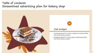 Streamlined Advertising Plan For Bakery Shop Powerpoint Presentation Slides MKT CD V Good Engaging