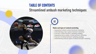 Streamlined Ambush Marketing Techniques Powerpoint Presentation Slides MKT CD V Customizable Content Ready
