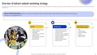 Streamlined Ambush Marketing Techniques Powerpoint Presentation Slides MKT CD V Colorful Content Ready