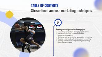 Streamlined Ambush Marketing Techniques Powerpoint Presentation Slides MKT CD V Informative Content Ready
