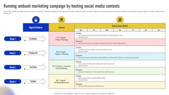 Streamlined Ambush Marketing Techniques Running Ambush Marketing Campaign By Hosting MKT SS V