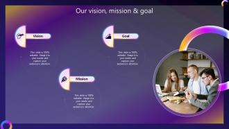 Streamlined Consumer Adoption Process Our Vision Mission And Goal