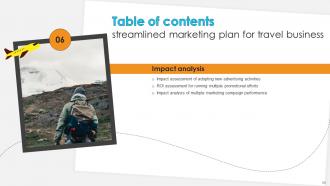Streamlined Marketing Plan For Travel Business Powerpoint Presentation Slides Strategy CD V Template Attractive