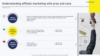 Streamlined Online Marketing Understanding Affiliate Marketing With Pros And Cons MKT SS V