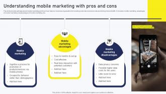 Streamlined Online Marketing Understanding Mobile Marketing With Pros And Cons MKT SS V