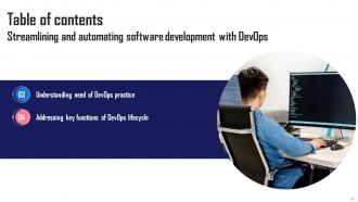 Streamlining And Automating Software Development With Devops Complete Deck Customizable Adaptable