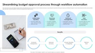 Streamlining Budget Approval Process Through Workflow Automation