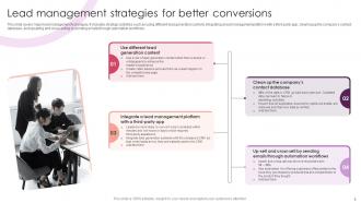 Streamlining Customer Lead Management Workflow Powerpoint Presentation Slides Aesthatic Customizable