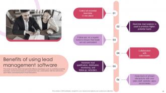 Streamlining Customer Lead Management Workflow Powerpoint Presentation Slides Template Researched