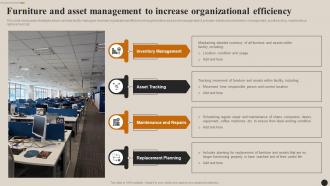 Streamlining Facility Management Furniture And Asset Management To Increase Organizational Efficiency