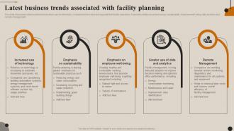 Streamlining Facility Management Latest Business Trends Associated With Facility Planning