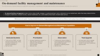 Streamlining Facility Management On Demand Facility Management And Maintenance
