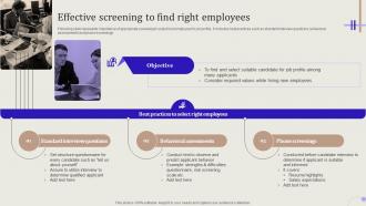 Streamlining Hiring Process Effective Screening To Find Right Employees