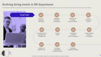 Streamlining Hiring Process Evolving Hiring Trends In Hr Department
