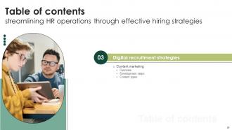 Streamlining HR Operations Through Effective Hiring Strategies Powerpoint Presentation Slides Colorful Visual
