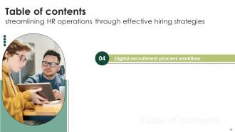 Streamlining HR Operations Through Effective Hiring Strategies Powerpoint Presentation Slides Engaging Visual