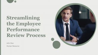 Streamlining The Employee Performance Review Process PPT Demonstration AT