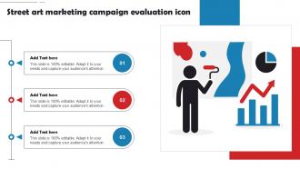 Street Art Marketing Campaign Evaluation Icon Ppt Template