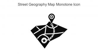 Street Geography Map Monotone Icon In Powerpoint Pptx Png And Editable Eps Format