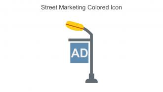 Street Marketing Colored Icon In Powerpoint Pptx Png And Editable Eps Format