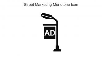 Street Marketing Monotone Icon In Powerpoint Pptx Png And Editable Eps Format
