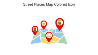 Street Places Map Colored Icon In Powerpoint Pptx Png And Editable Eps Format