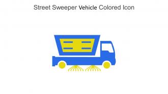 Street Sweeper Vehicle Colored Icon In Powerpoint Pptx Png And Editable Eps Format